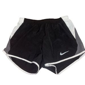 Nike black running athletic shorts